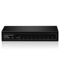 8 puertos Ethernet no gestionado Switch Iron shell desktype